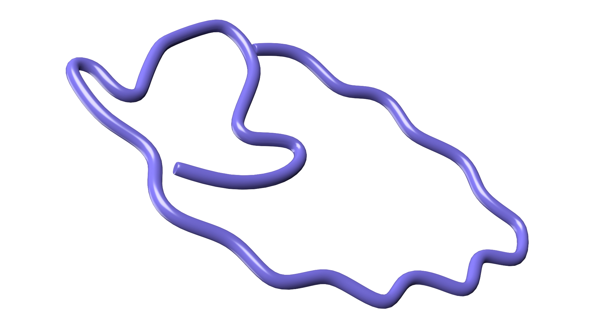 3D Berry Shaped Paper Clip model
