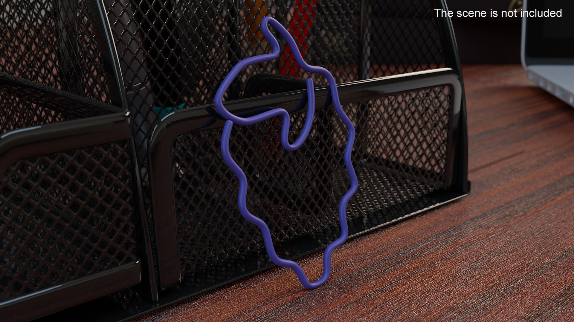 3D Berry Shaped Paper Clip model