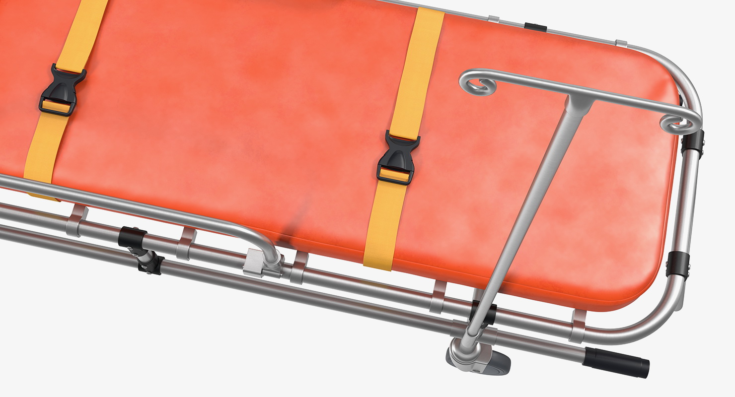 Ambulance Stretcher Trolley 3D