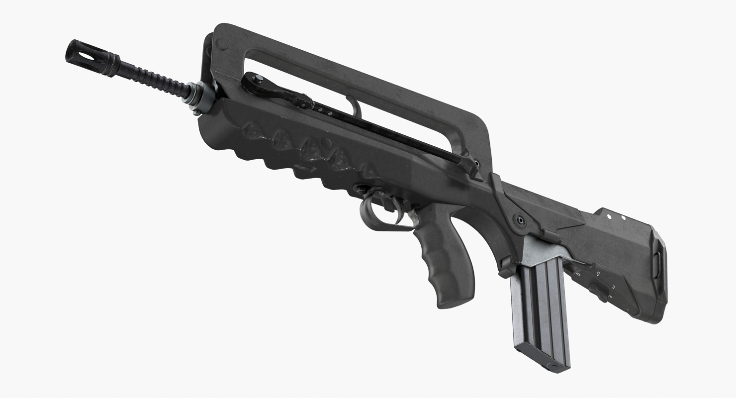 Assault Rifle FAMAS F1 3D