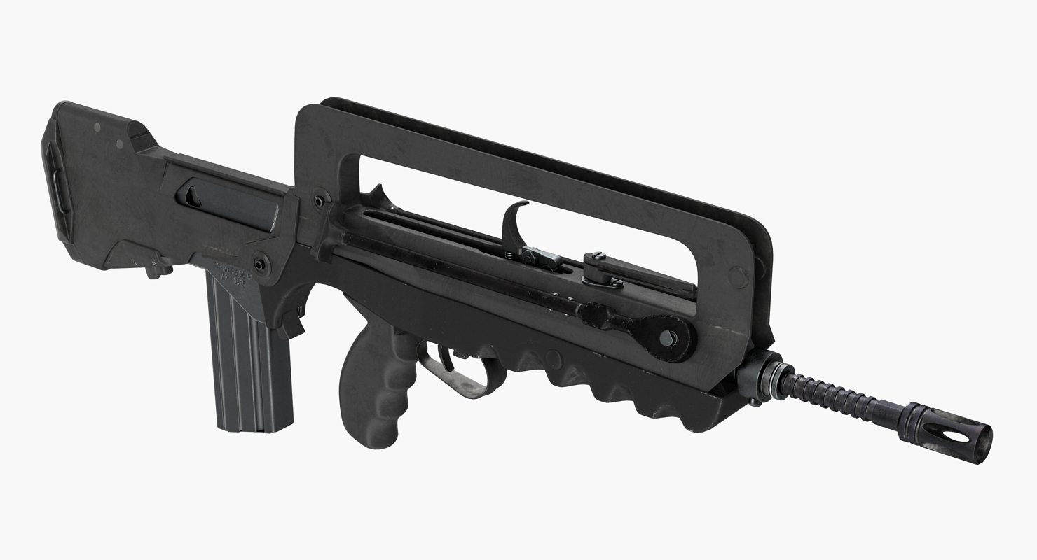 Assault Rifle FAMAS F1 3D