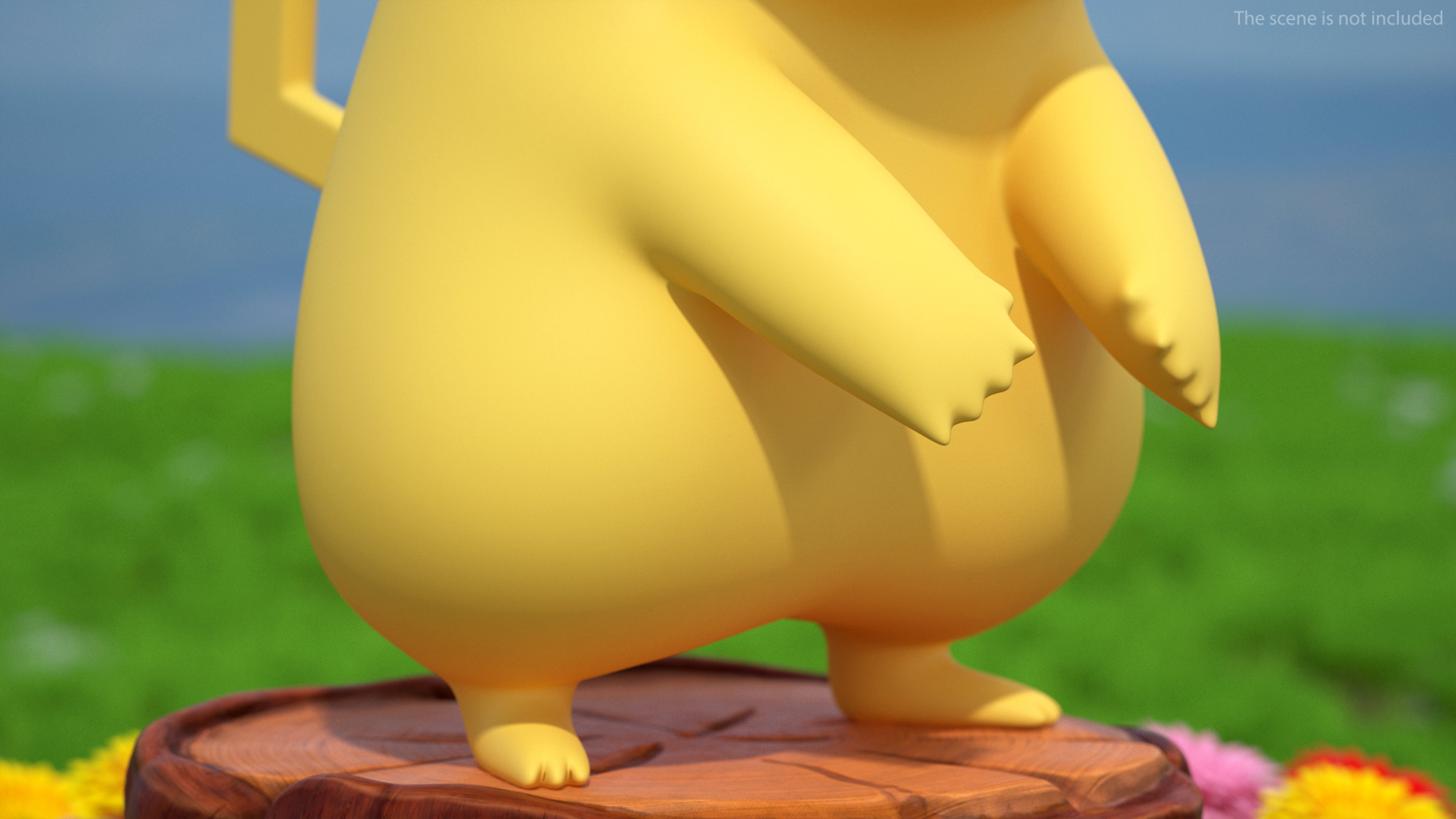 3D model Cartoon Character Pikachu