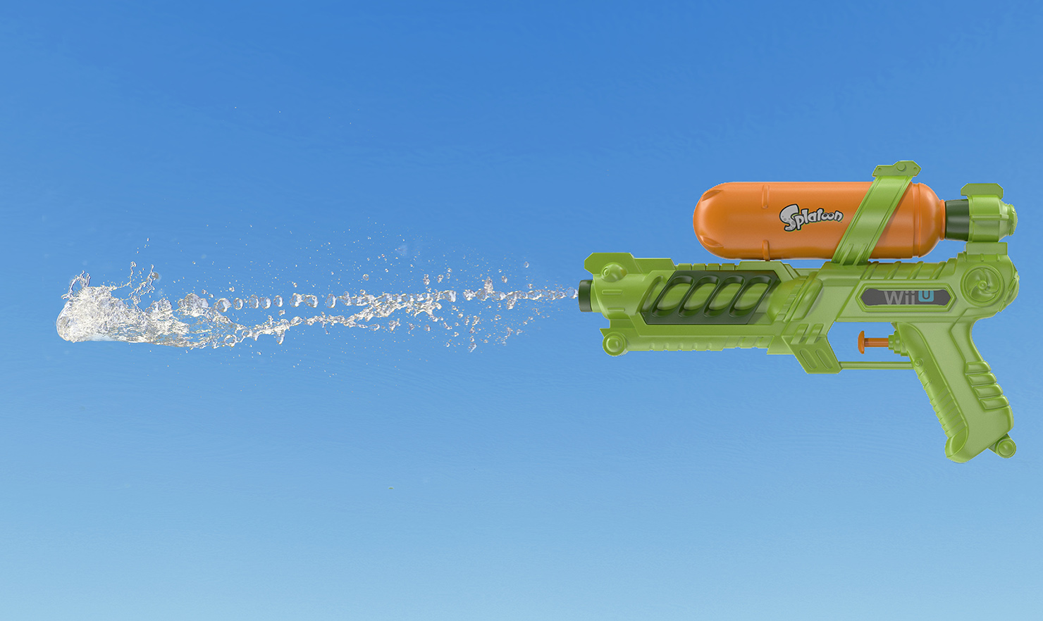 3D Splatoon Water Gun model