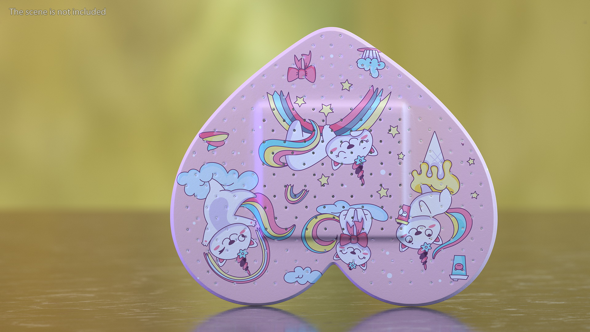 Band Aids Set for Kids 3D