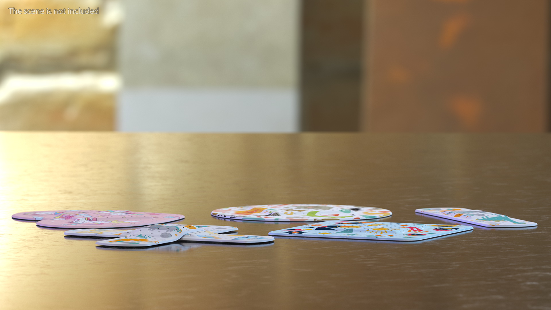 Band Aids Set for Kids 3D
