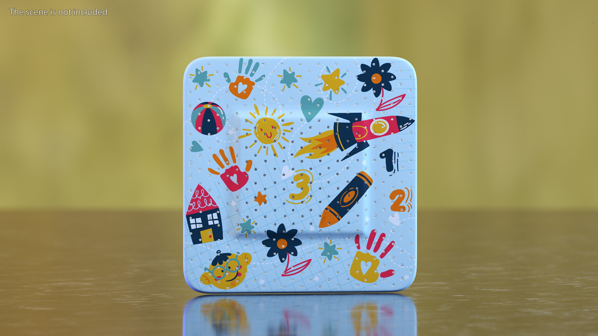 Band Aids Set for Kids 3D