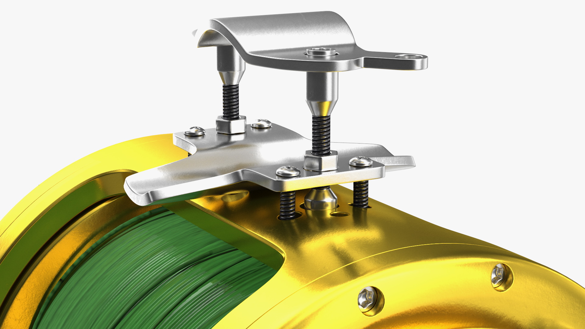 EatMyTackle 80 Wide 2Speed Fishing Reel 3D model