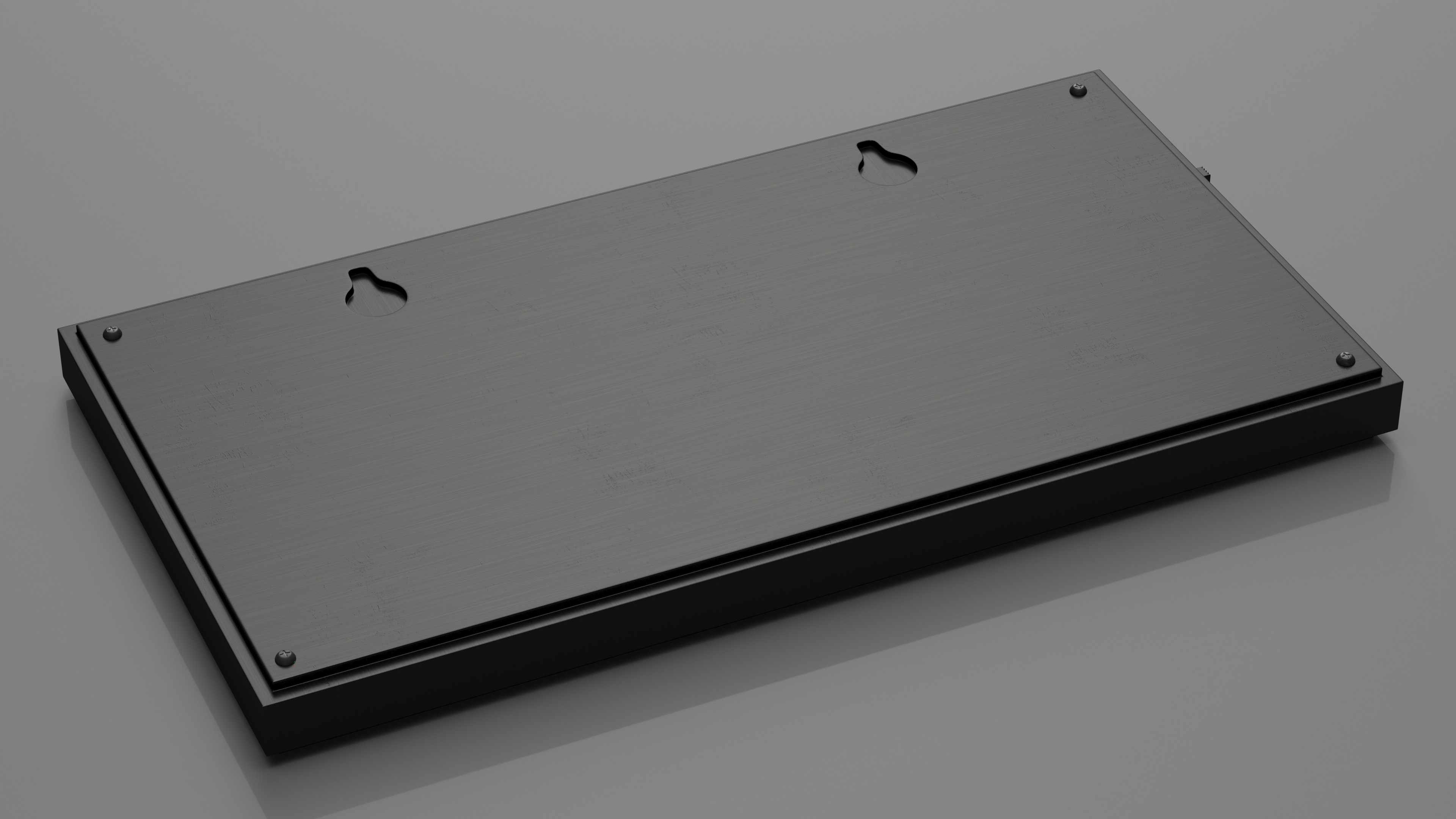 LED Light Business Sign Closed Green ON 3D model