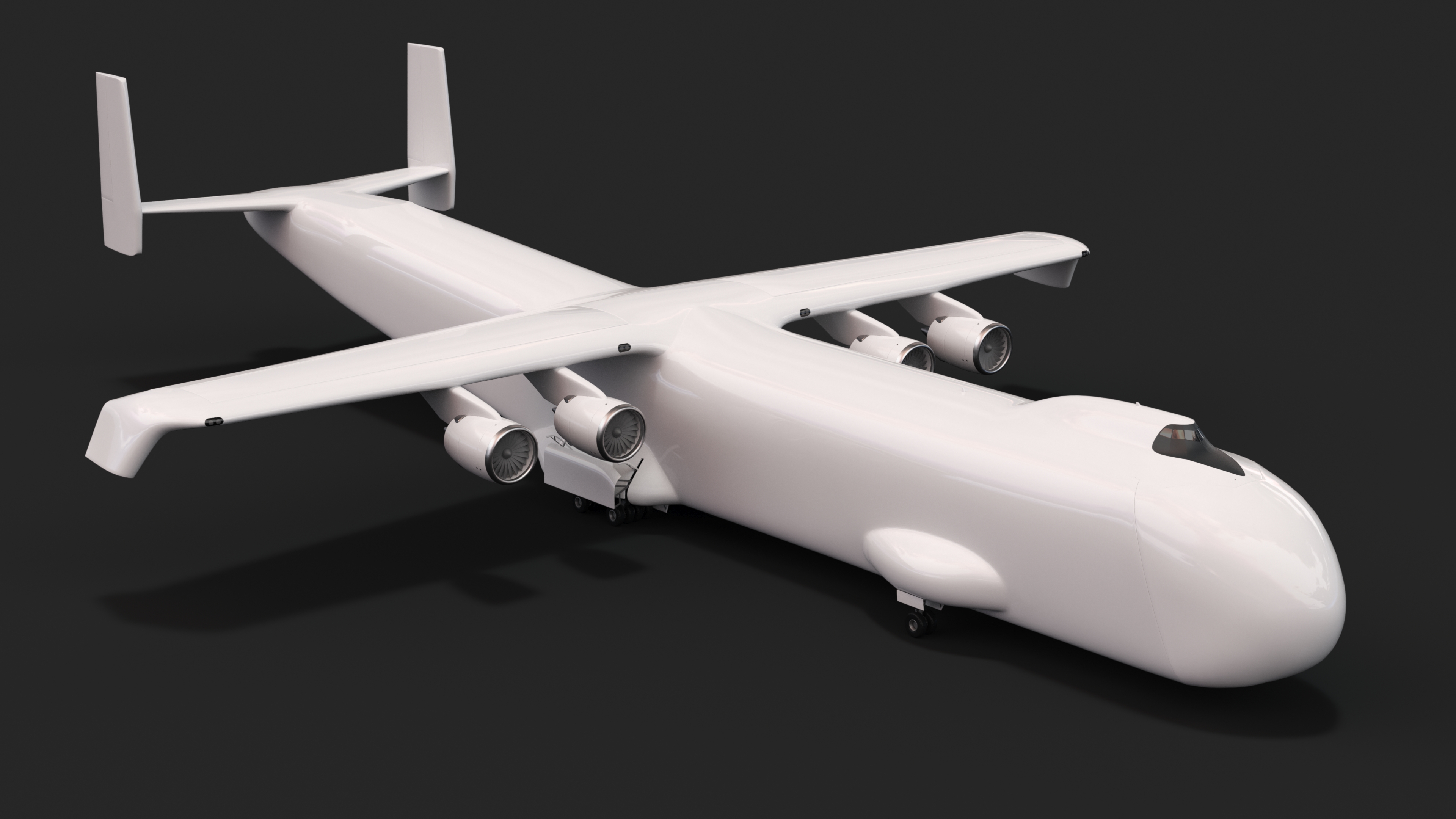 Giant Cargo Plane 3D