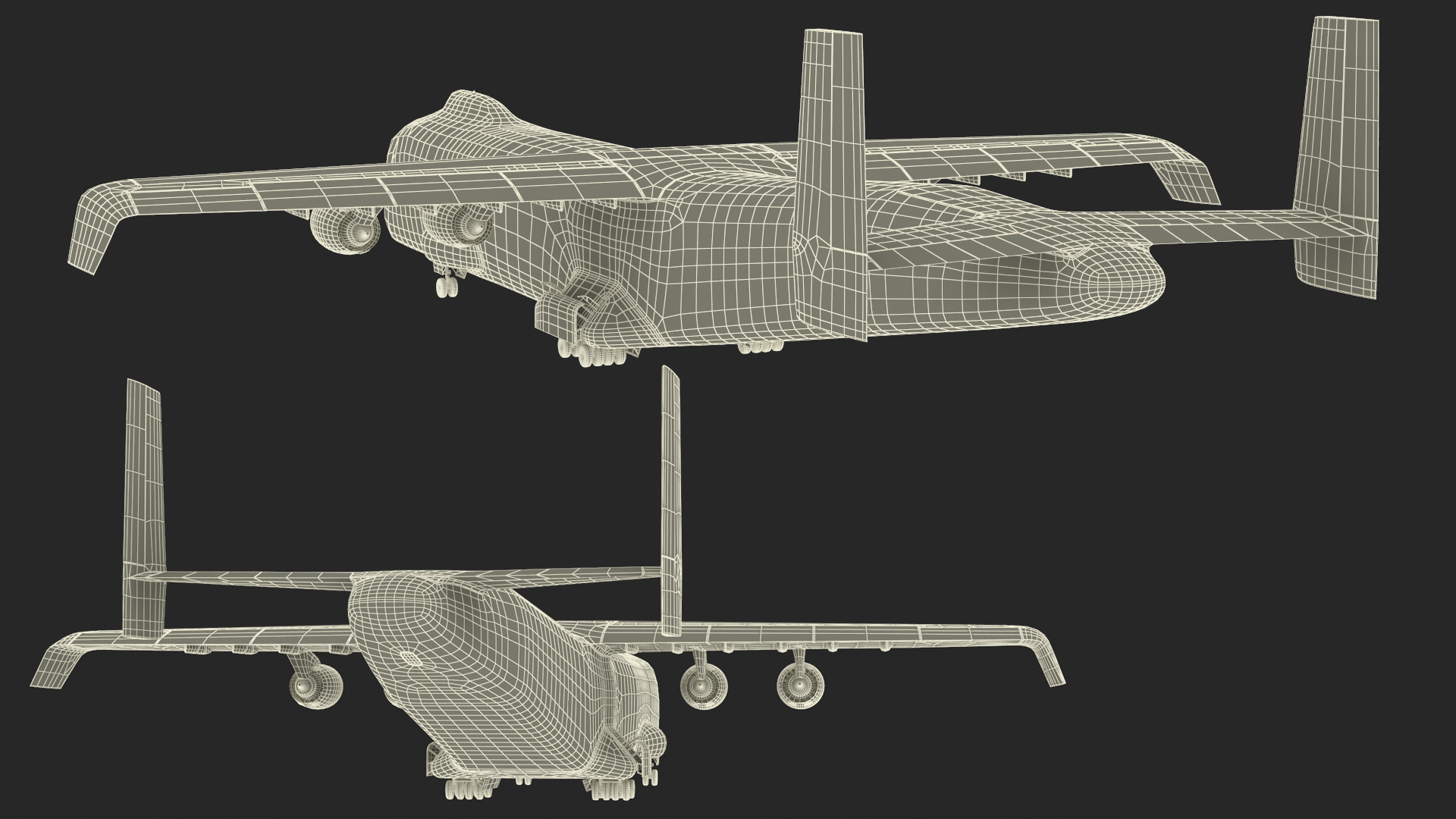 Giant Cargo Plane 3D