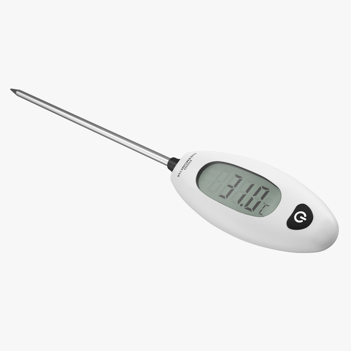 Digital Probe Cooking Thermometer 3D Model