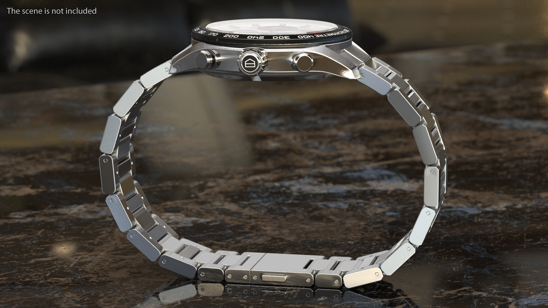 3D Tag Heuer Carrera Dial White model