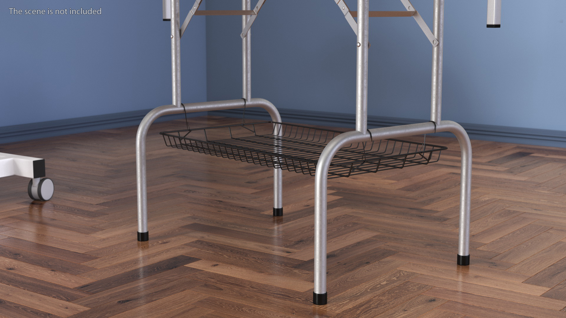 Grooming Table with Dog Fur 3D