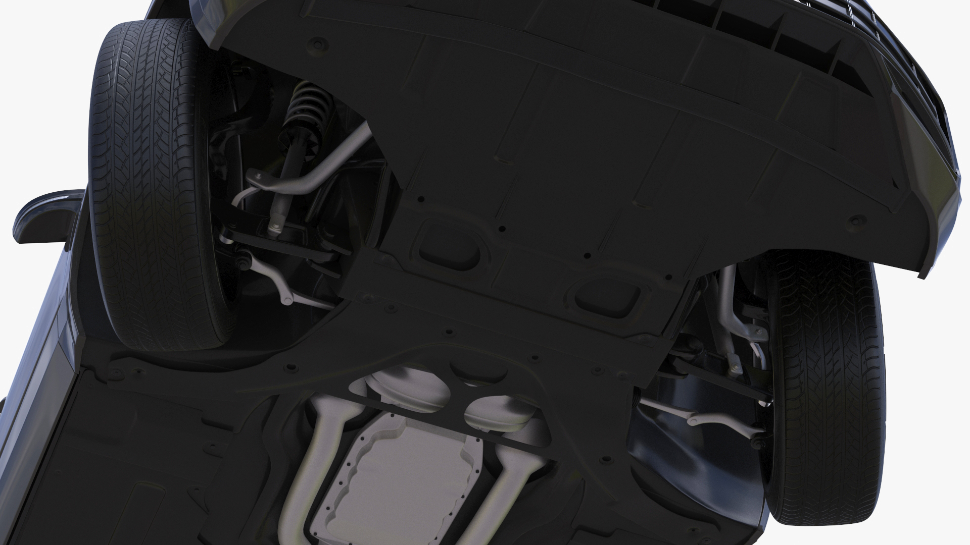 3D model Volkswagen Touareg 2024 Grey Rigged