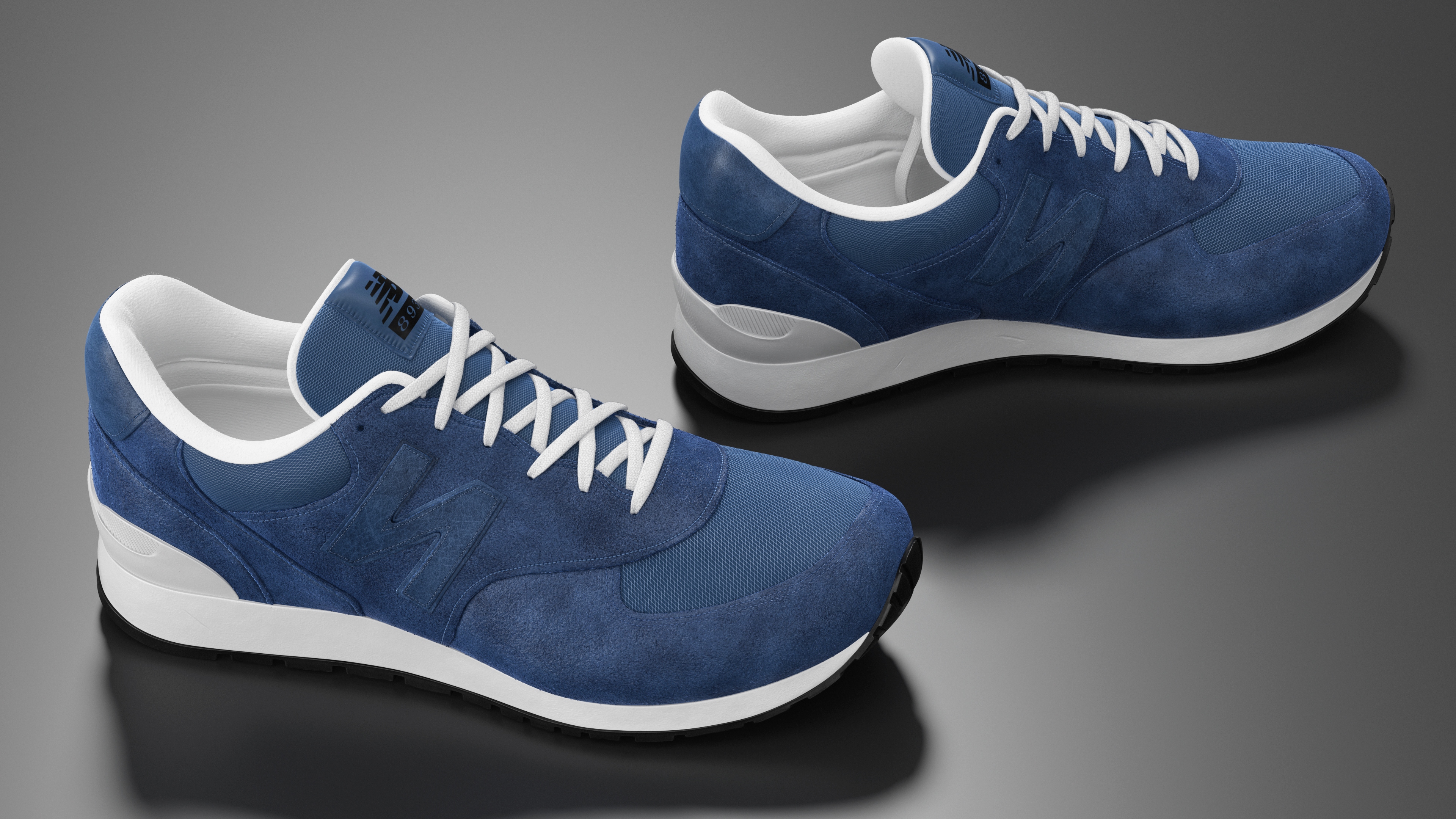 New Balance Mens Sneakers Fur 3D model