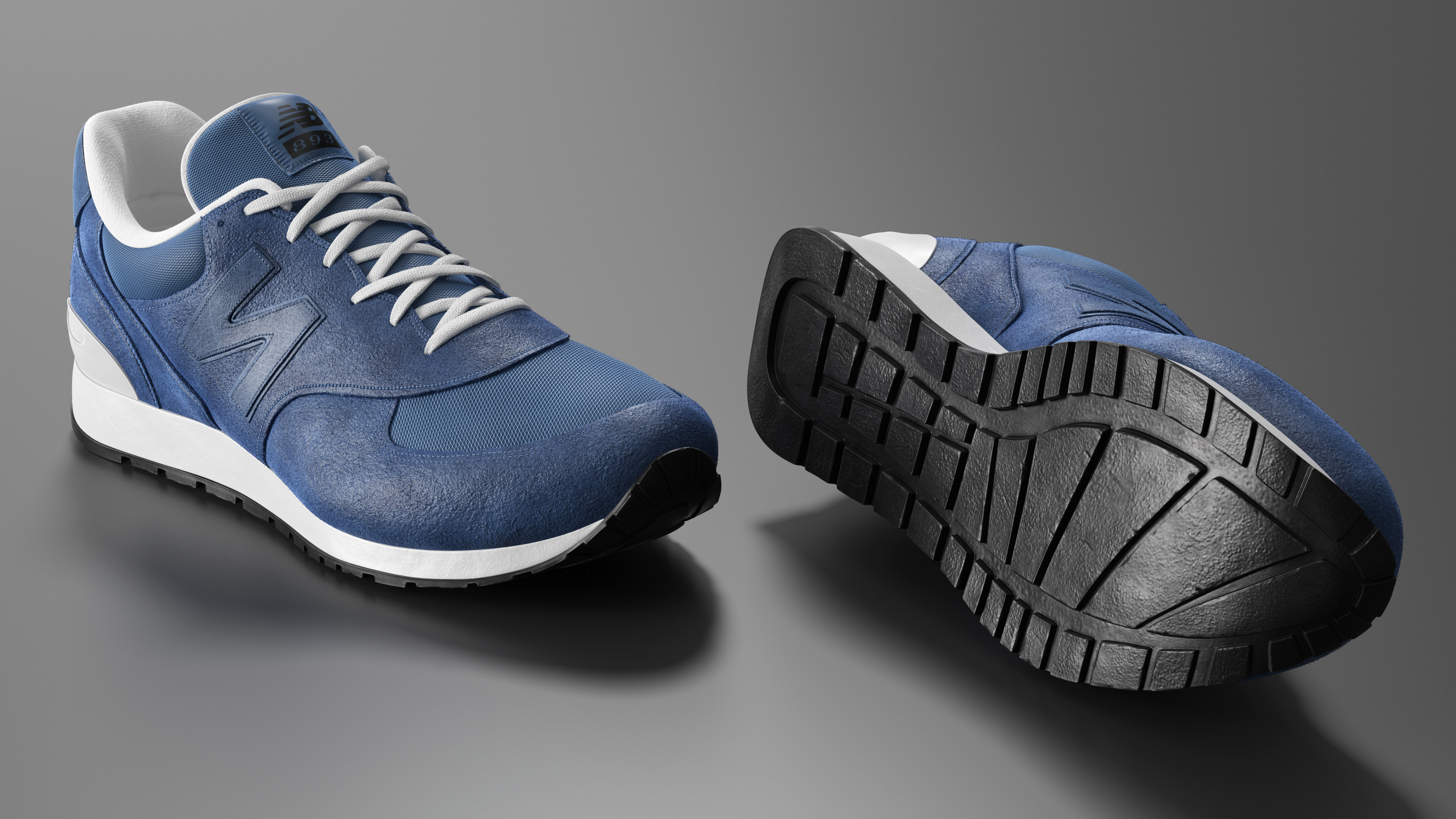 New Balance Mens Sneakers Fur 3D model