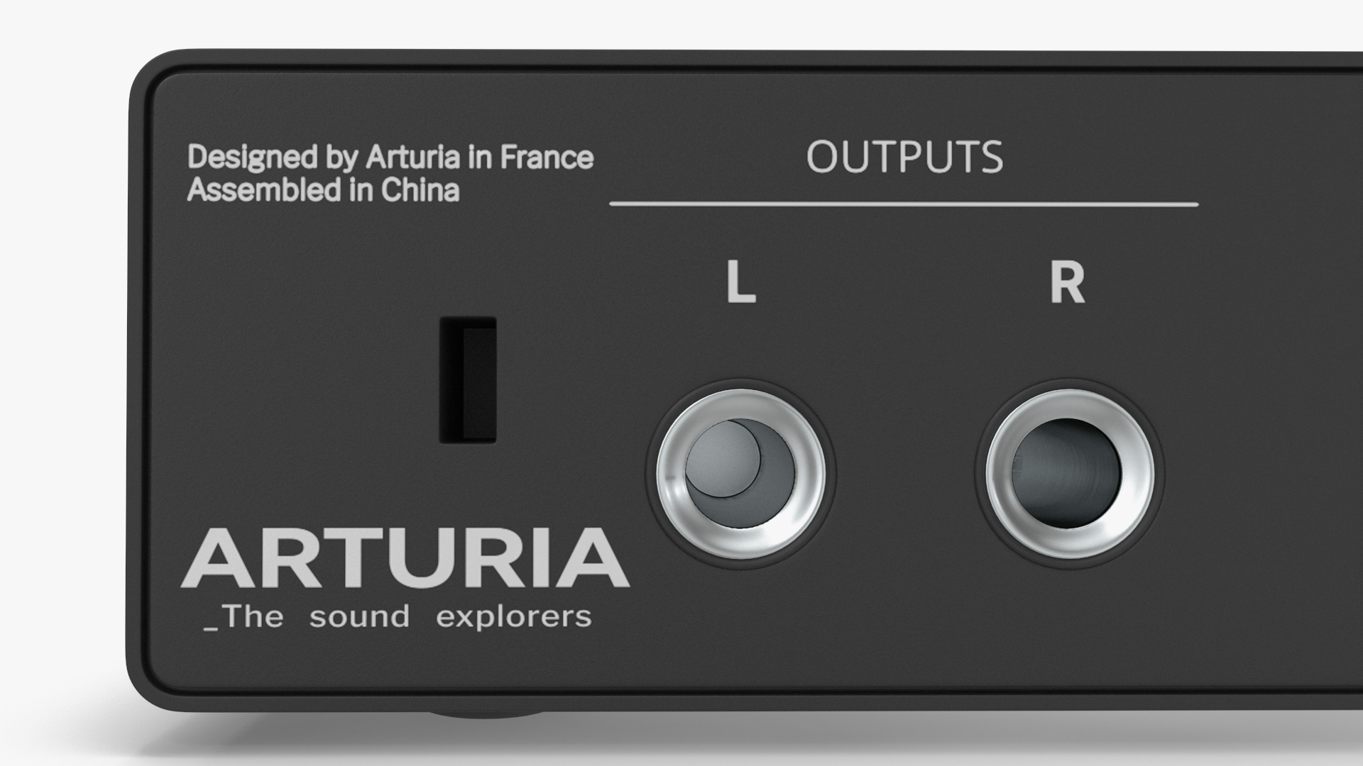 Arturia MiniFuse 1 USB Audio Interface Black 3D model