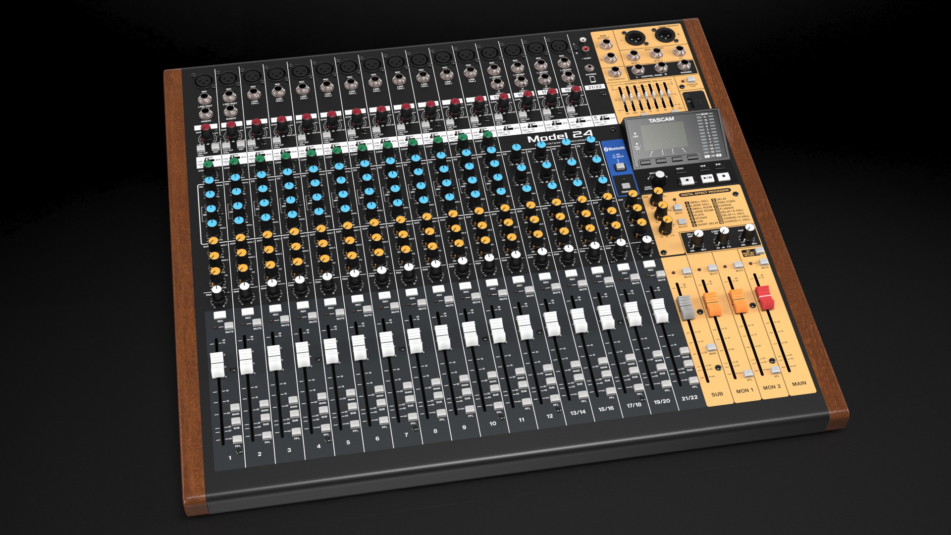 3D Analog Mixer Recorder
