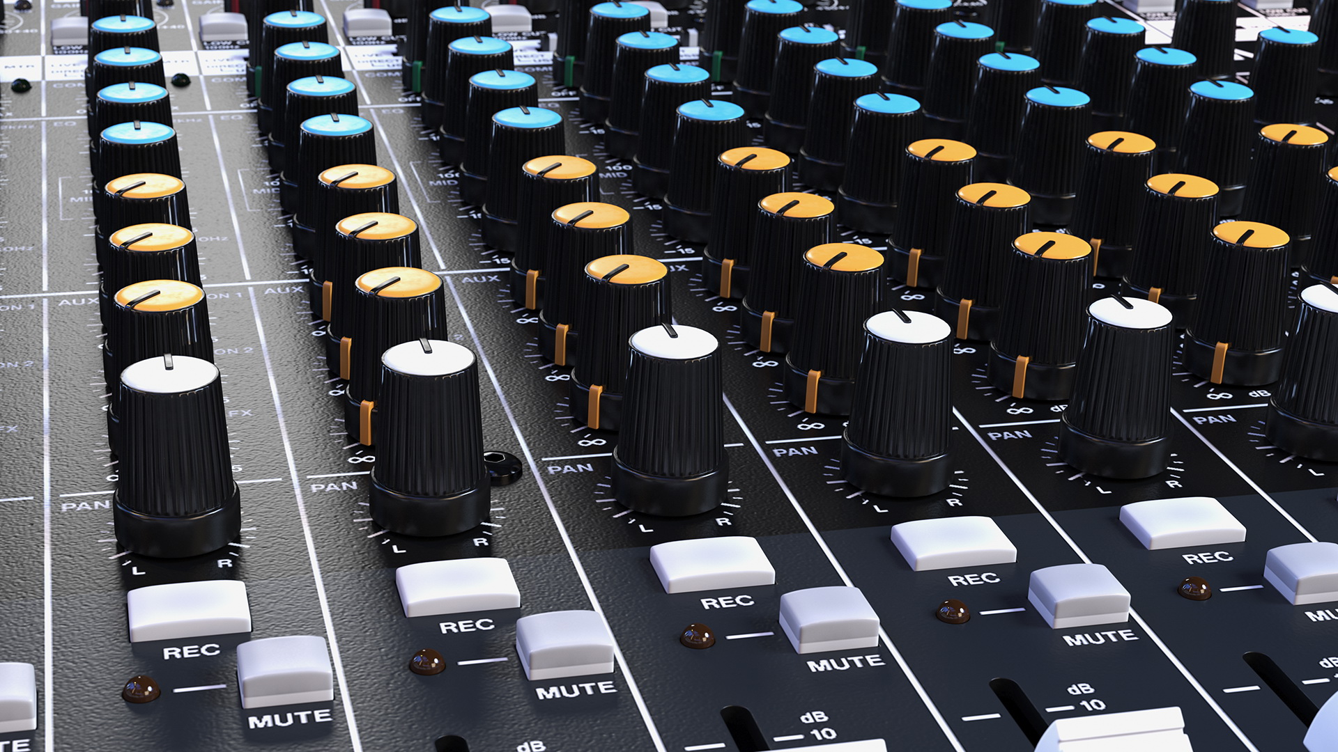 3D Analog Mixer Recorder