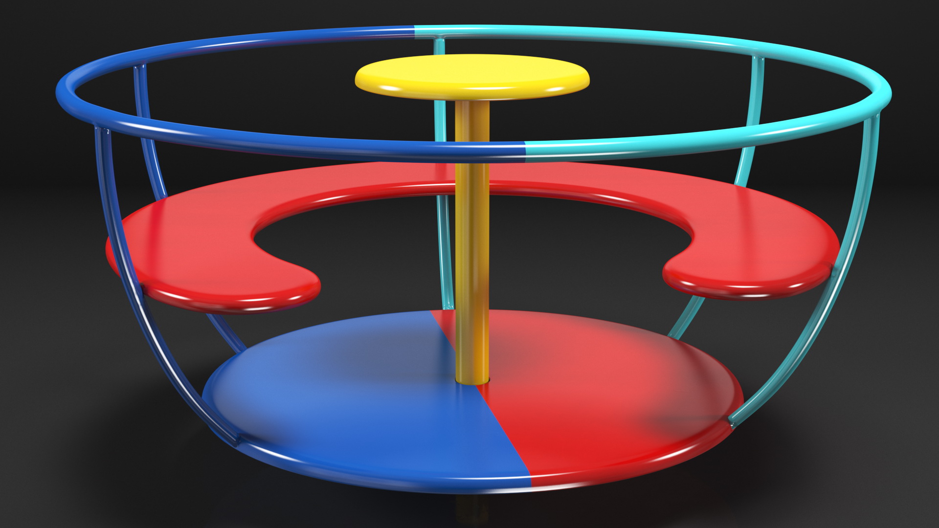 Teacup Spinner 3D model