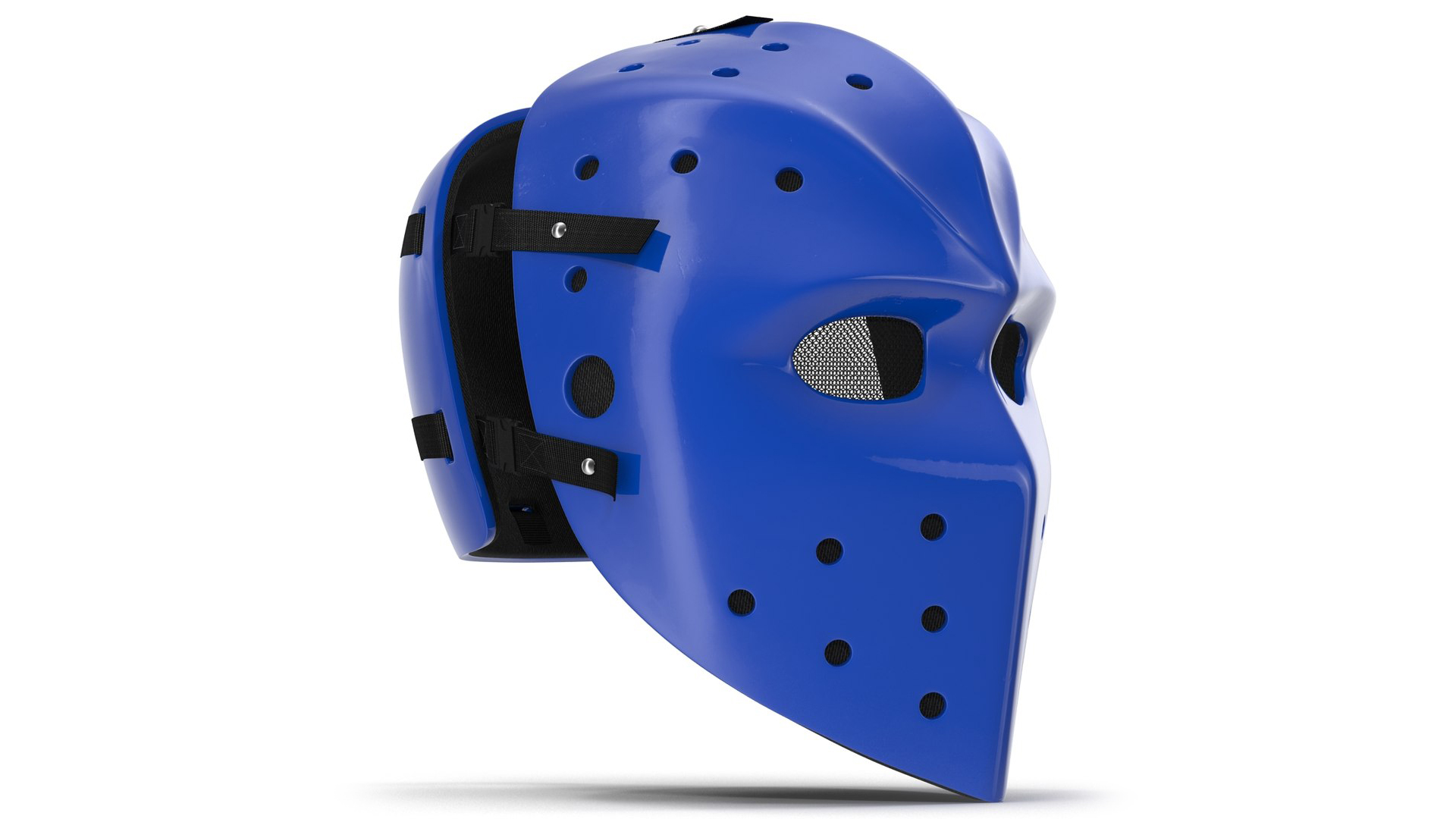 Hockey Goalie Mask Vintage Style 3D