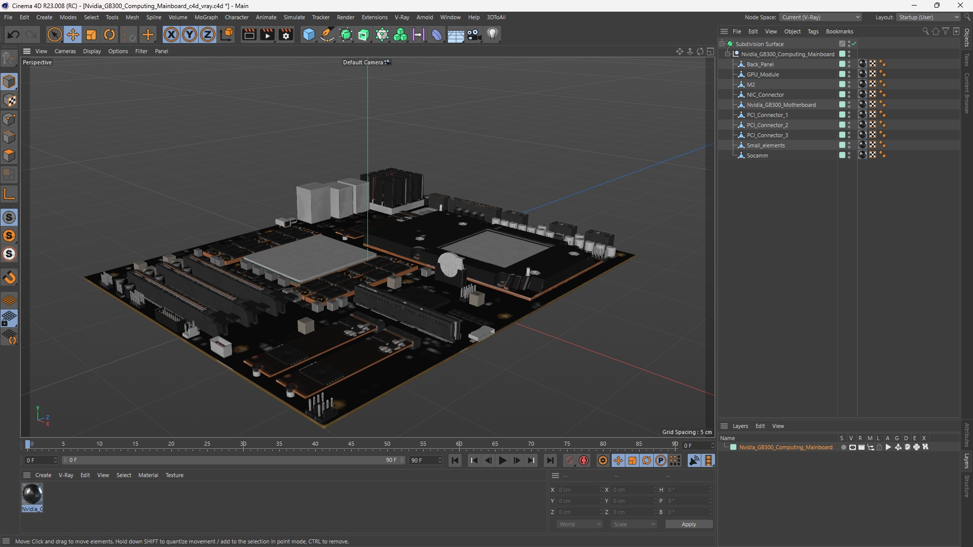 Nvidia GB300 Computing Mainboard - view 12