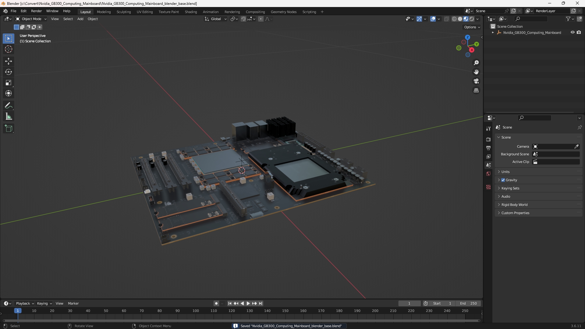 Nvidia GB300 Computing Mainboard - view 10