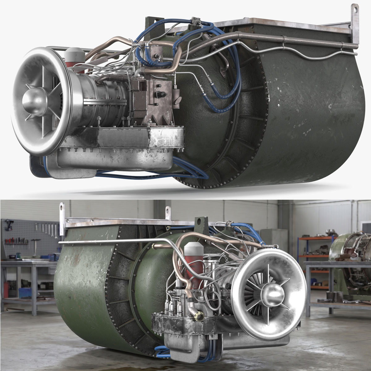 Tank Heavy Duty Turbine Engine