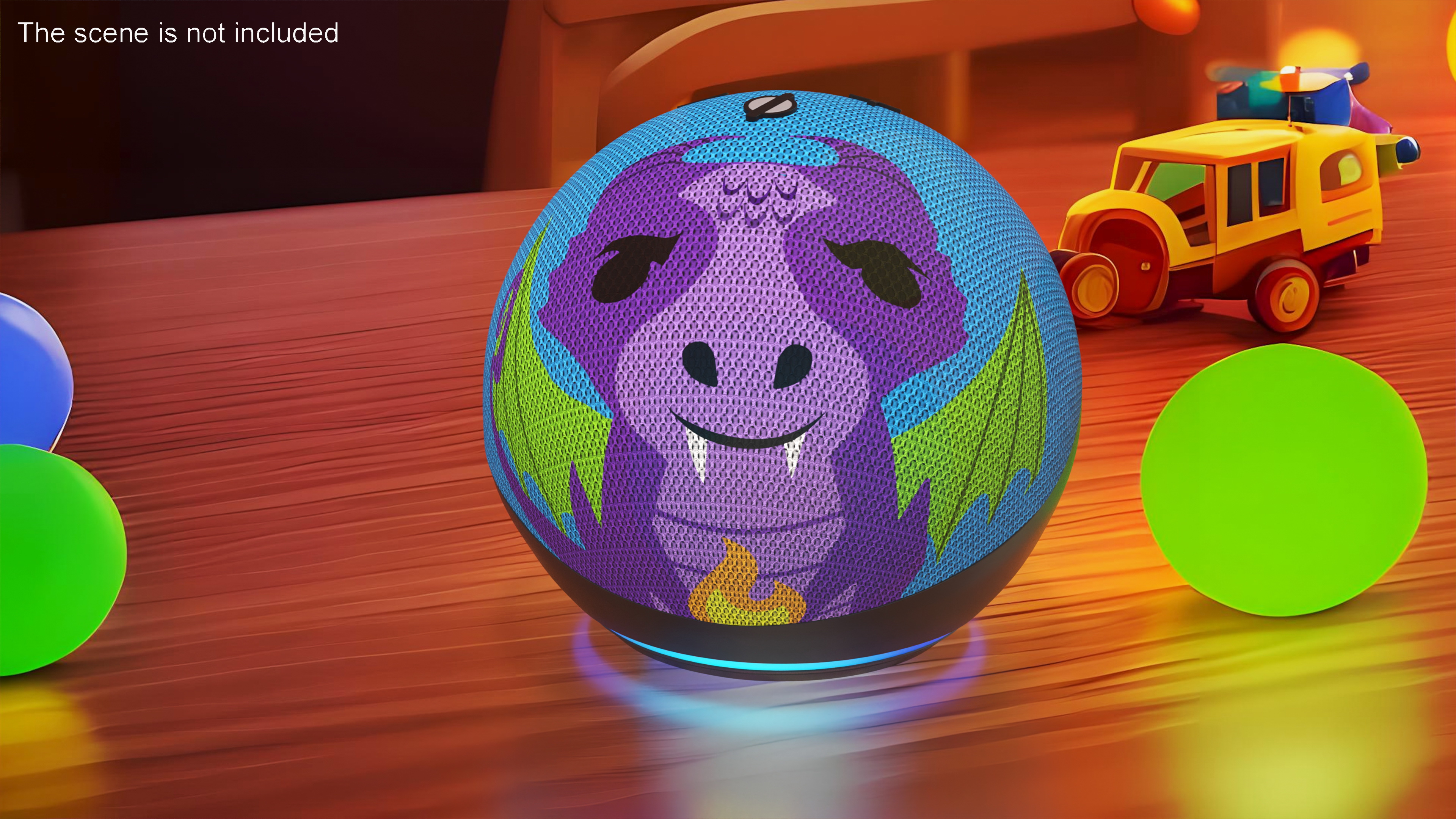 Wireless Speaker Echo Dot Kids Dragon 3D