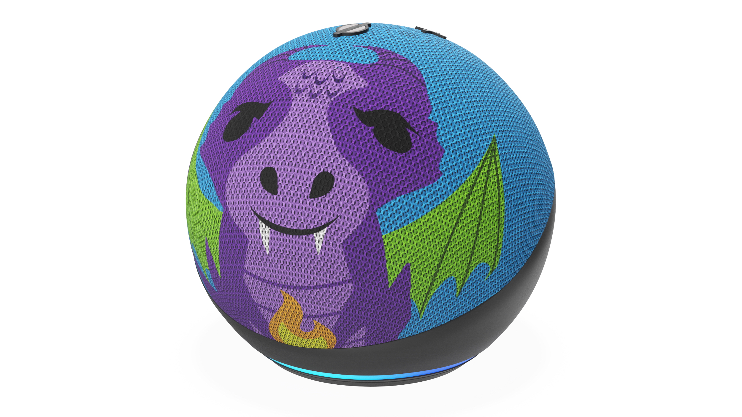 Wireless Speaker Echo Dot Kids Dragon 3D