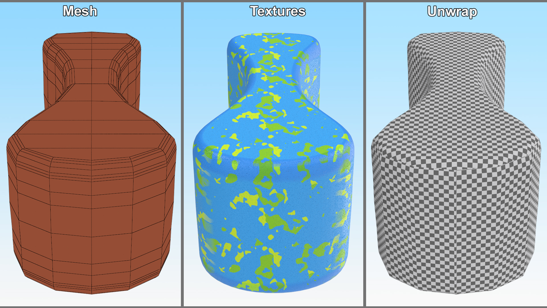3D Leg Float Swim Training Pull Buoy model