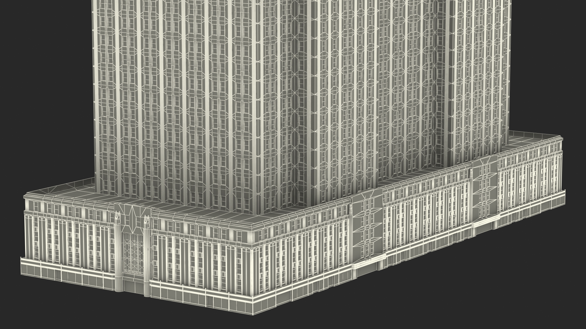 3D Empire State Building