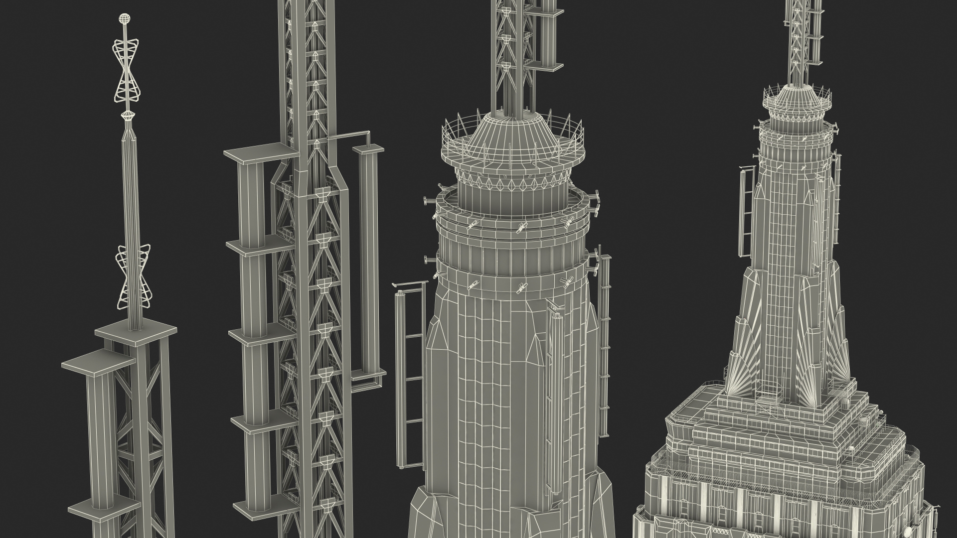 3D Empire State Building
