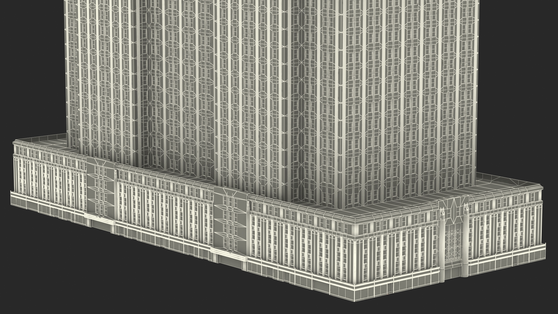 3D Empire State Building