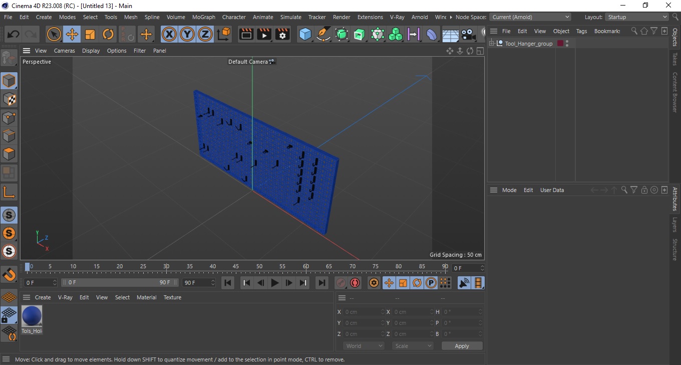 3D Tool Hanger