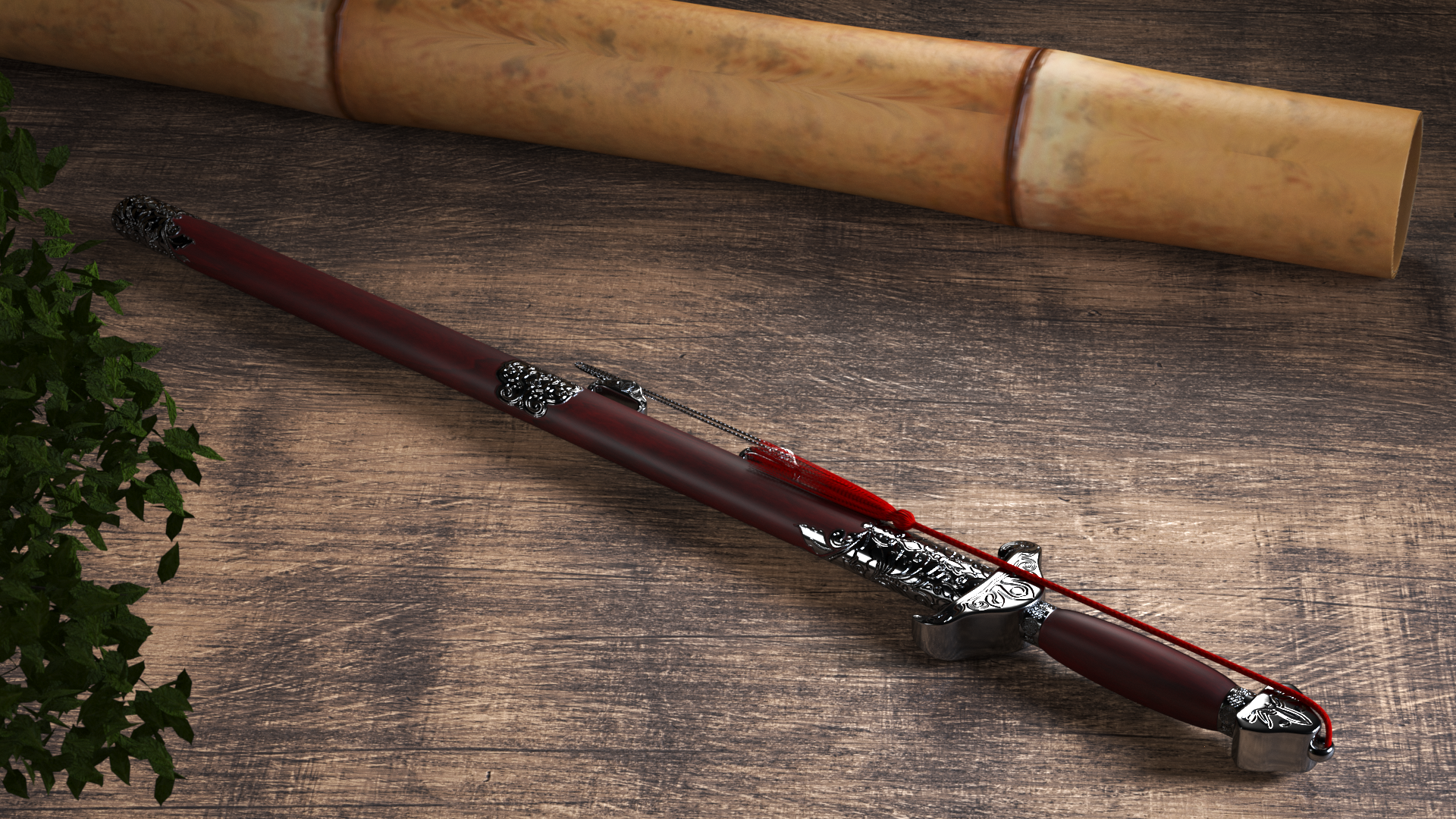 Chinese Traditional Sword, view 3