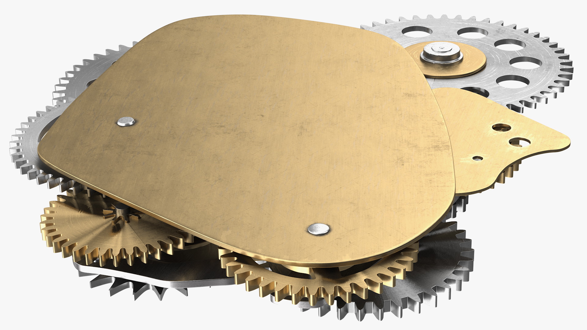 3D model Cog Gears Mechanism Mixed