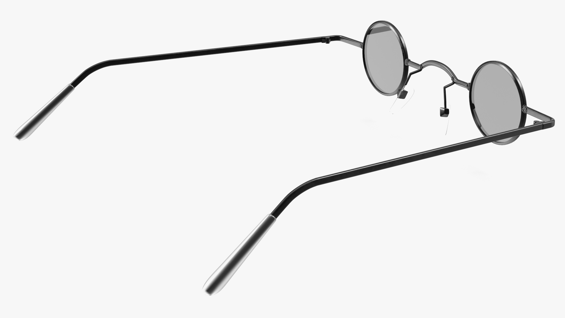 3D model Unisex Vintage Rock Punk Sunglasses