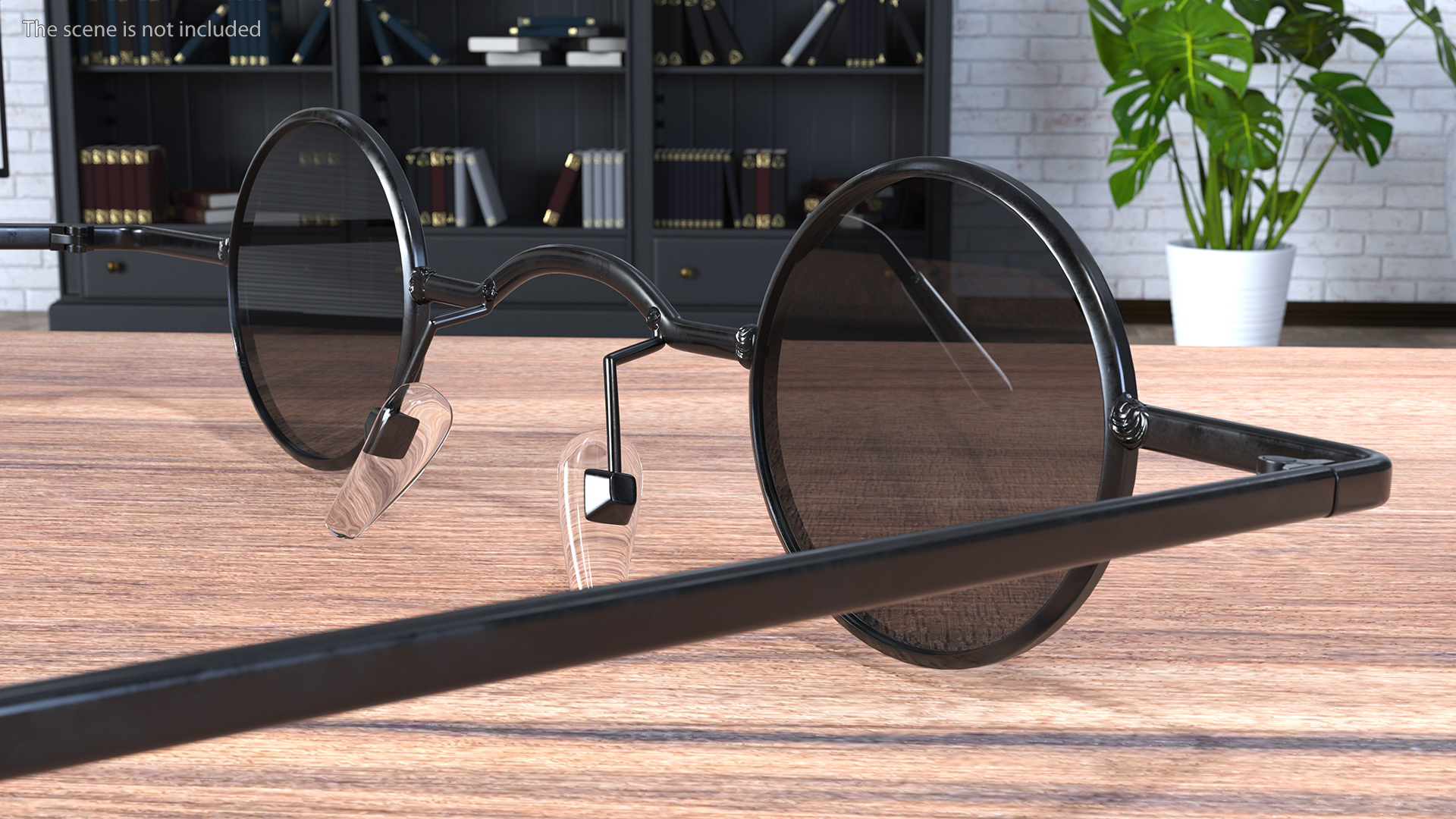 3D model Unisex Vintage Rock Punk Sunglasses