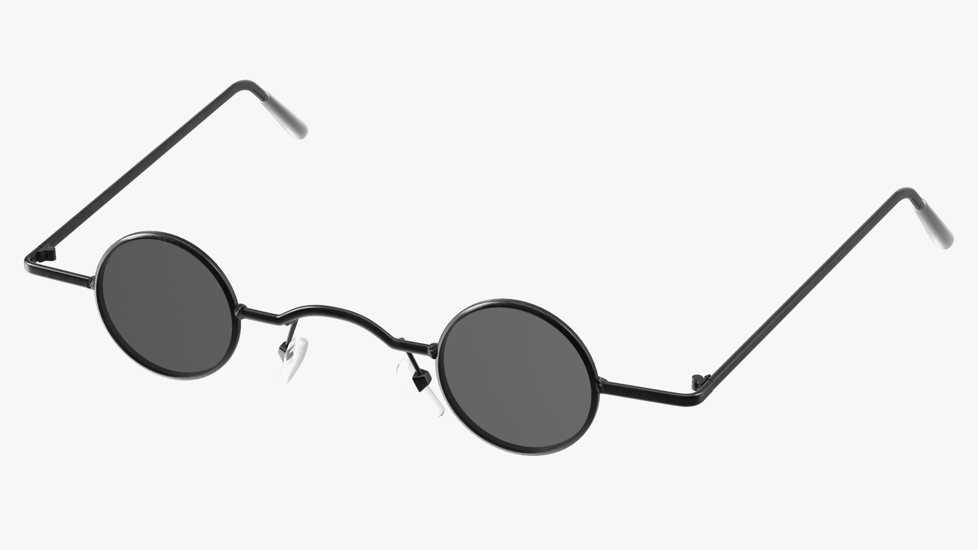 3D model Unisex Vintage Rock Punk Sunglasses
