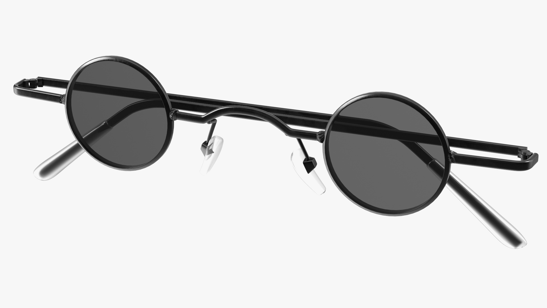 3D model Unisex Vintage Rock Punk Sunglasses