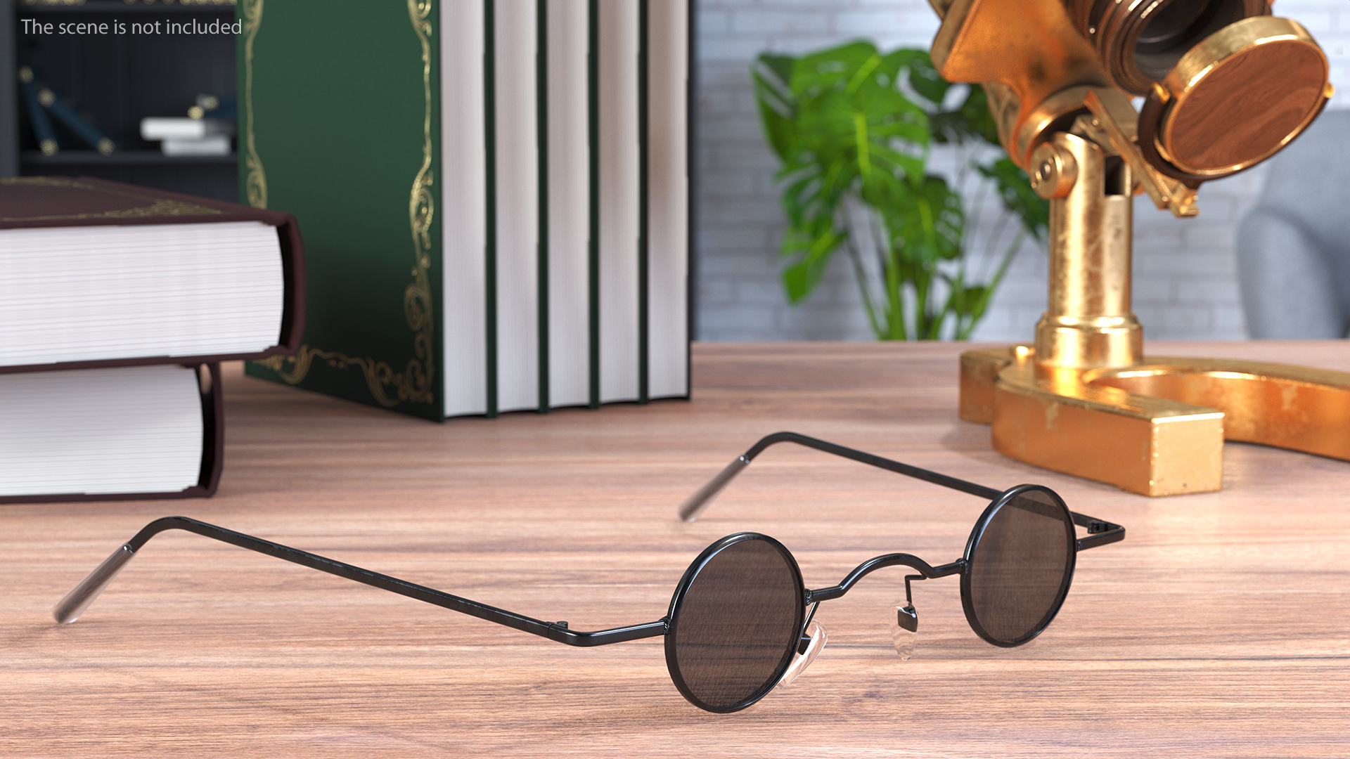 3D model Unisex Vintage Rock Punk Sunglasses