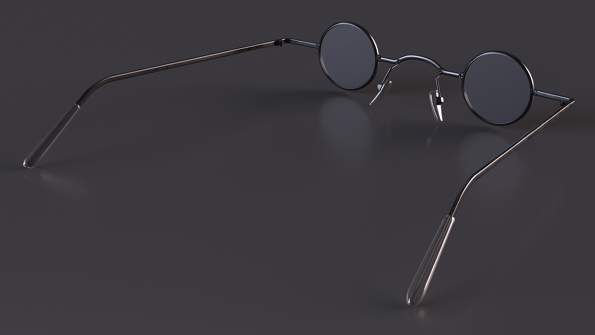 3D model Unisex Vintage Rock Punk Sunglasses