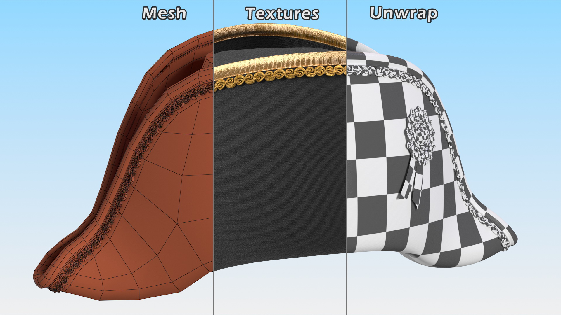 Napoleon hat 3D