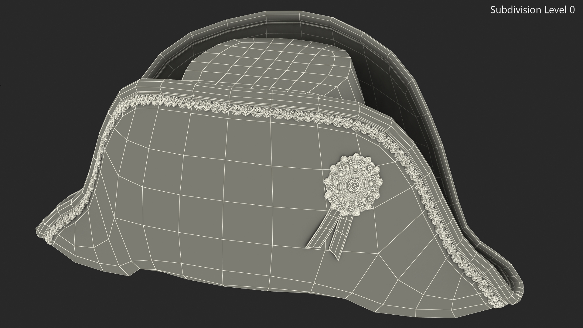 Napoleon hat 3D