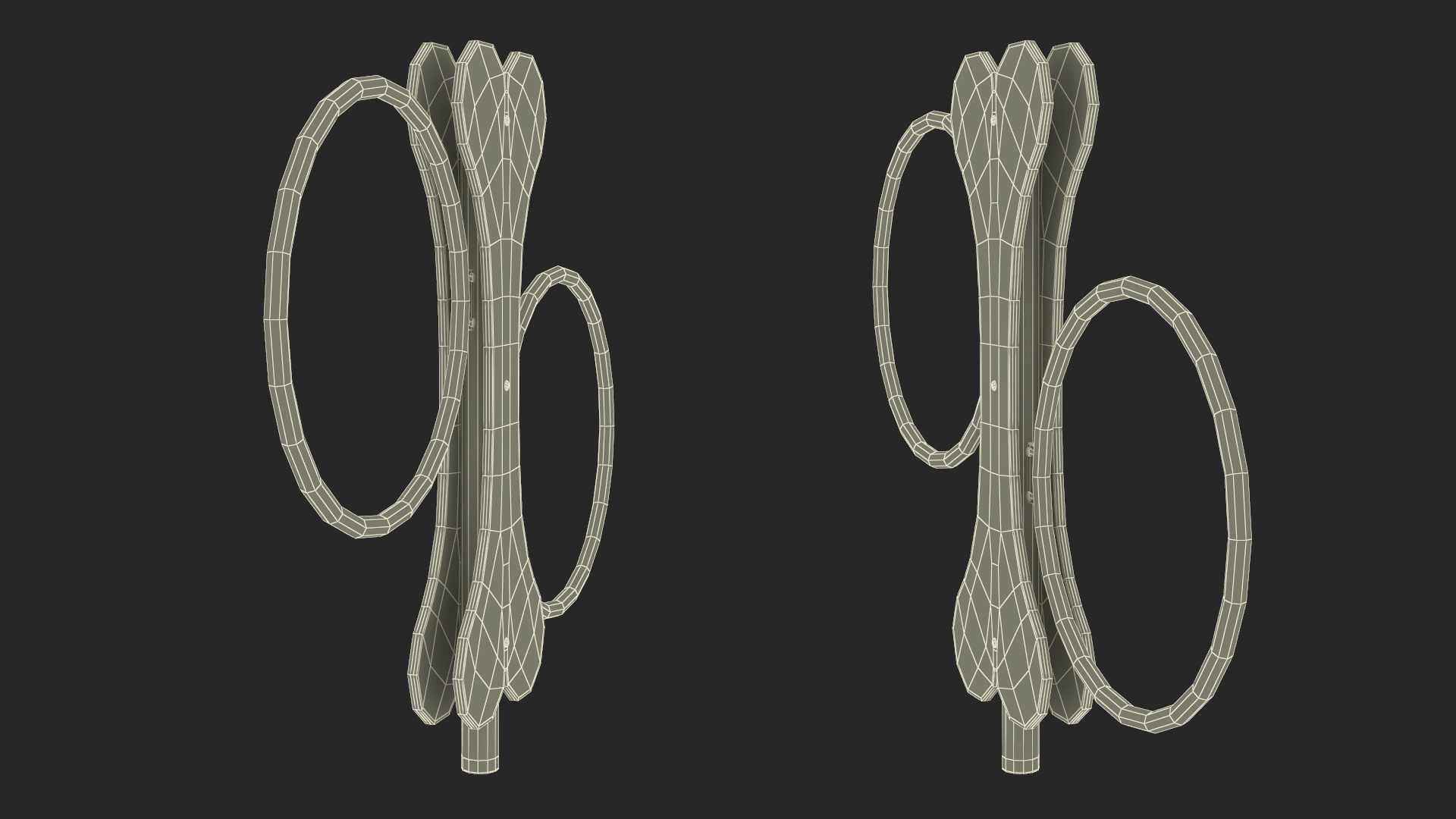 Dog Park Hoop Jump Green 3D model