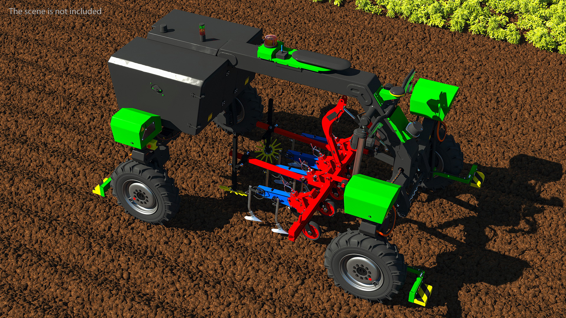 Autonomous Agricultural Robot 3D model