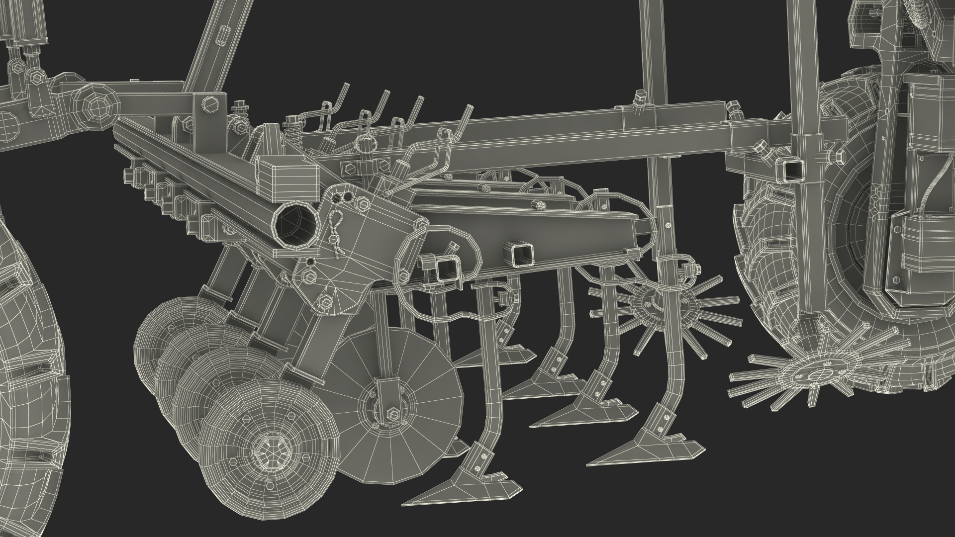 Autonomous Agricultural Robot 3D model