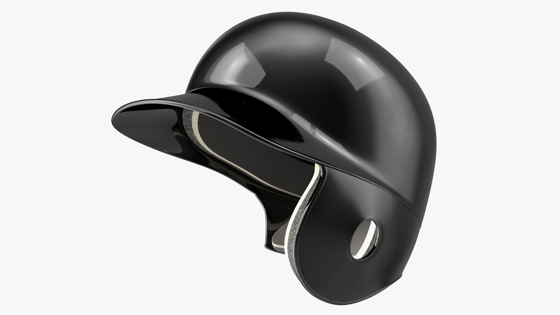 3D model Baseball Helmet Jaw Guard
