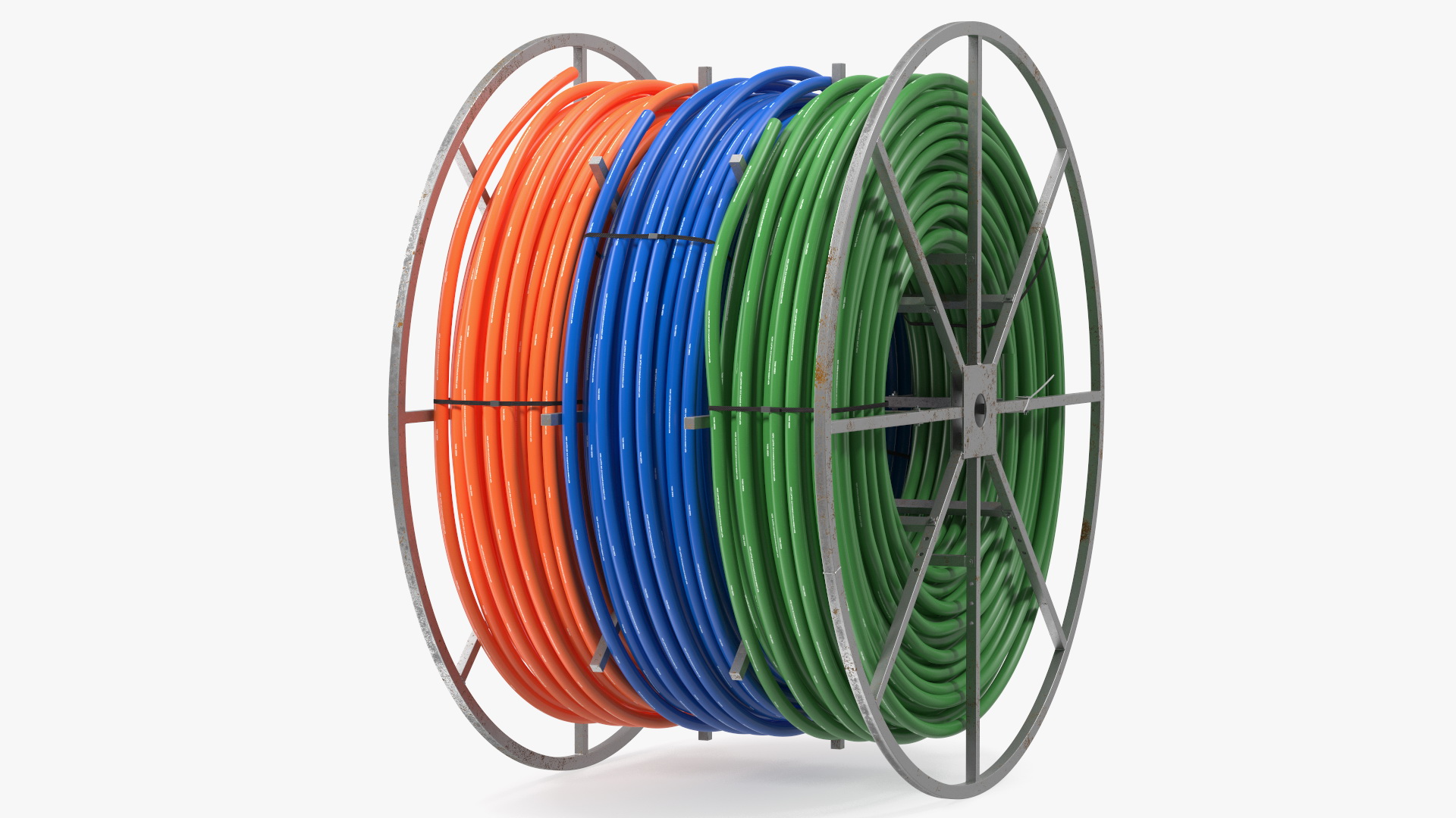 HDPE Conduit Reel 3D